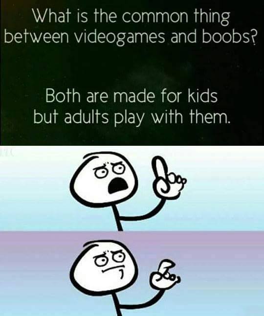 Videogames and boobs