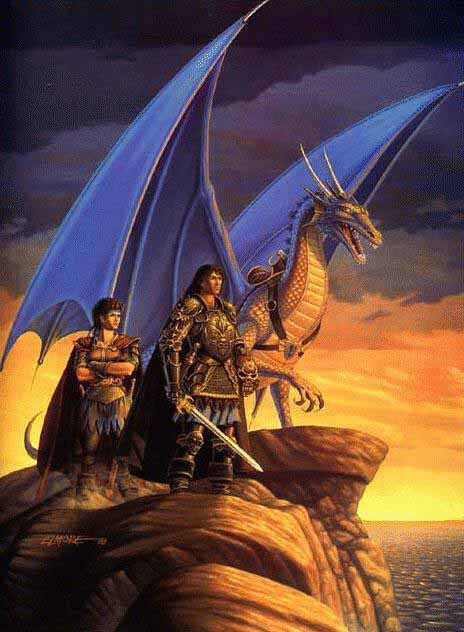 A Valheru and his dragon